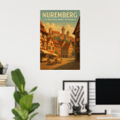 Nuremberg — The Medieval Heart of Bavaria Poster (Thuiskantoor)