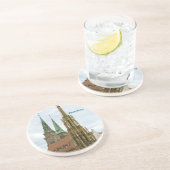 Nuremberg Zandsteen Onderzetter (Zijkant)