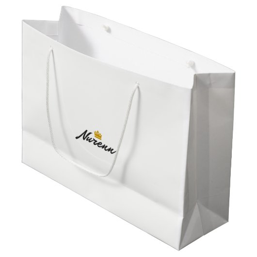 Nurenn Gift Bag Groot Cadeauzakje (Voorkant Gekanteld)