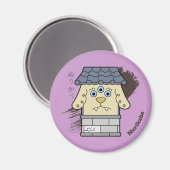 Nurikabe - Japanse muur Yokai Magneet (Voorkant / Achterkant)