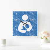 Nuringssymbool Vierkante Klok (Huis)