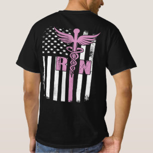 Nurking America Flag RN T-shirt