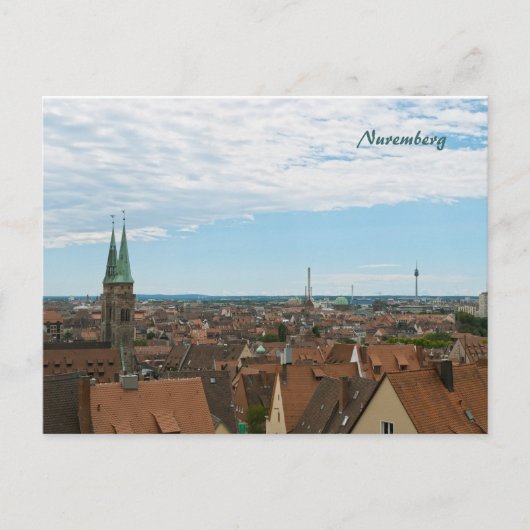 Nürnberg Ansichten Briefkaart (Voorkant)