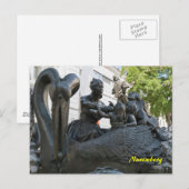 Nürnberg Ansichten Briefkaart (Voorkant / Achterkant)