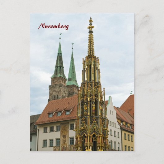 Nürnberg Ansichten Briefkaart (Voorkant)