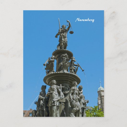 Nürnberg Ansichten Briefkaart (Voorkant)