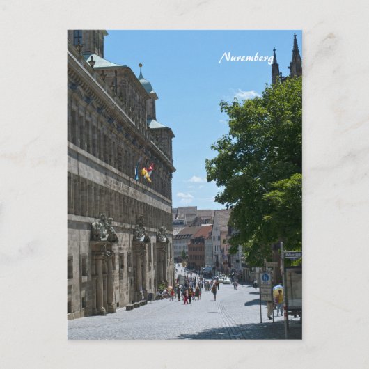 Nürnberg Ansichten Briefkaart (Voorkant)