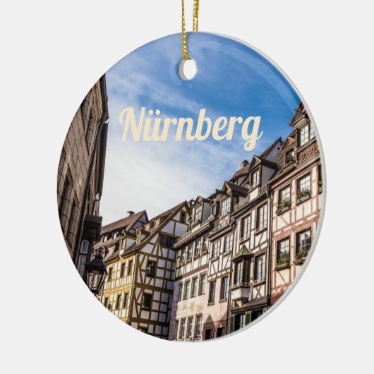 Nürnberg Beieren Duits Keramisch Ornament (Links)