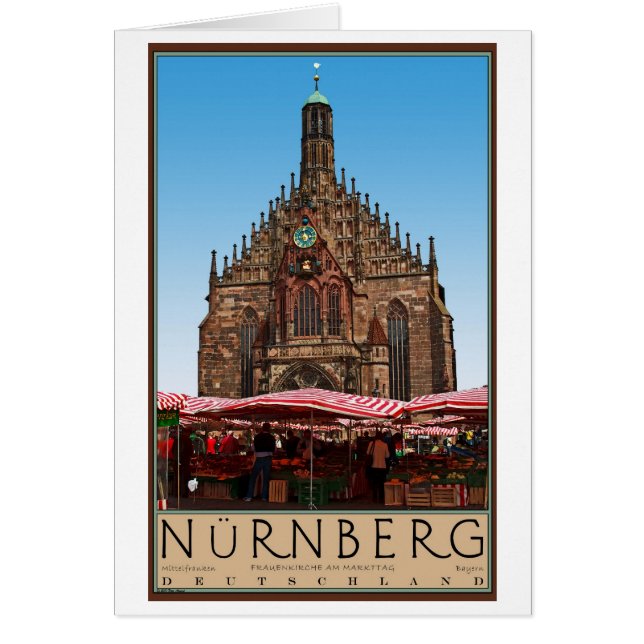 Nürnberg - Frauenkirche (Voorkant)
