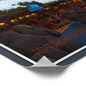 Nürnberg Frauenkirche & Christkindlmarkt Poster (Hoek)