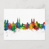 Nürnberg Germany Skyline Briefkaart (Voorkant)