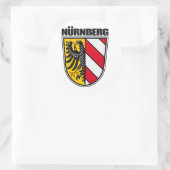 Nurnberg (Neurenberg) Ronde Sticker (Tas)