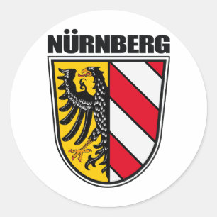 Nurnberg (Neurenberg) Ronde Sticker