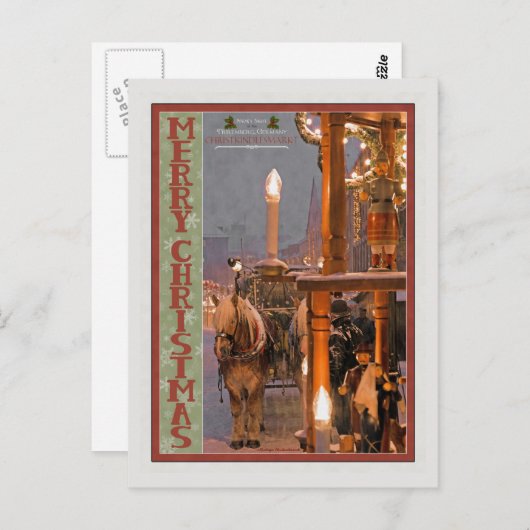 Nurnberg - Snowy Night MC.jpg Briefkaart (Voorkant / Achterkant)