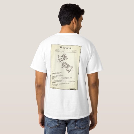 Nurnie Patent T-shirt Value (Achterkant volledig)