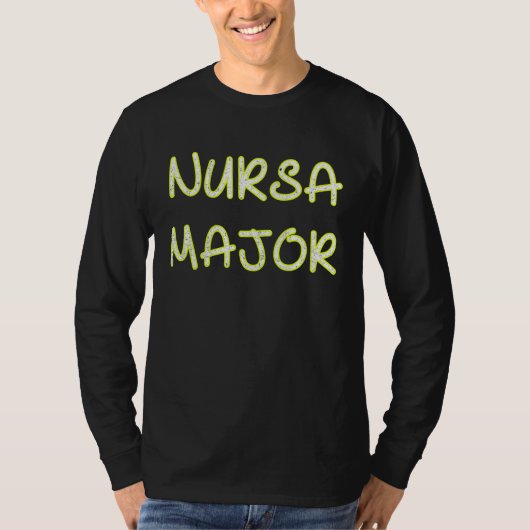 Nursa Major Ursa Nursing Nurses for Nursing Oncolo T-shirt (Voorkant)