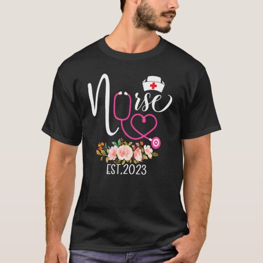 Nurse 2023 Bachelor Of Science In Nursing School G T-shirt (Voorkant)