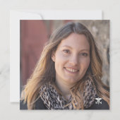 Nurse Afstuderen 2025 Pinning Ceremony Foto Kaart (Achterkant)