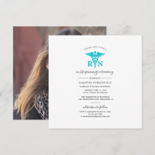 Nurse Afstuderen 2025 Pinning Ceremony Foto Kaart