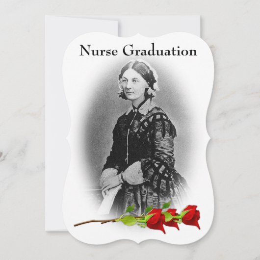 Nurse Afstuderen Celebration-Florence Nightingale Kaart (Voorkant)