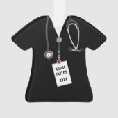 Nurse Afstuderen Gift 2025 Ornament (voorkant)