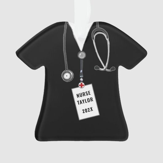 Nurse Afstuderen Gift 2025 Ornament (voorkant)