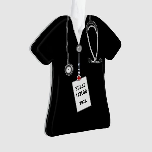 Nurse Afstuderen Gift 2025 Ornament (voorkant)