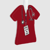 Nurse Afstuderen Gift 2025 Ornament (voorkant)