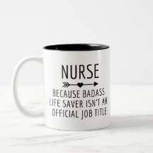 Nurse Afstuderen Gift, Badass lifesaver officiële