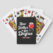 Nurse Afstuderen I verdiend in ingeschreven verple Pokerkaarten (Achterkant)