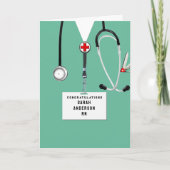 Nurse Afstuderen Kaart (Voorkant)