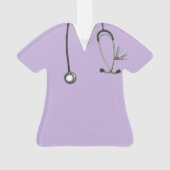 Nurse Afstuderen Keepomwille Cadeft Ornament (achterkant)