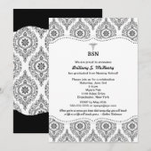 Nurse afstuderen modern demask BSN RN LPN CNA enz. Kaart (Voorkant / Achterkant)