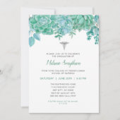 Nurse afstuderen of RN pinning ceremonie Kaart (Voorkant)