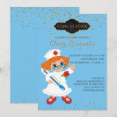 Nurse Afstuderen Pinning Ceremony Nursing School Kaart (Voorkant / Achterkant)