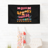 Nurse Anesthetist - Een spookachtige Nurse Anesthe Spandoek (Insitu)