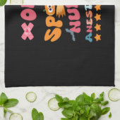 Nurse Anesthetist - Een spookachtige Nurse Anesthe Theedoek (Gevouwen)