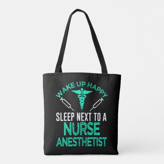 Nurse anesthetist RN geregistreerd verpleegmiddel  Tote Bag (Achterkant)