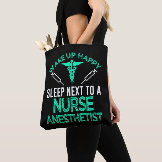 Nurse anesthetist RN geregistreerd verpleegmiddel Tote Bag (Dichtbij)