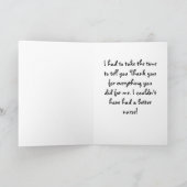 Nurse Angel Bedankkaart (Binnen)