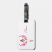 Nurse Angel Wings Thunder_Cove Bagagelabel (Achterkant verticaal)