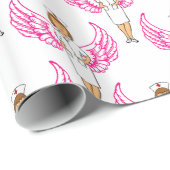 Nurse Angel Wings Thunder_Cove Cadeaupapier (Rol Hoek)