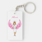 Nurse Angel Wings Thunder_Cove Sleutelhanger (achterkant)
