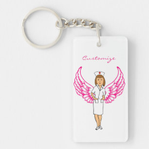 Nurse Angel Wings Thunder_Cove Sleutelhanger