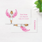 Nurse Angel Wings Thunder_Cove Visitekaartje (Bureau)
