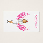 Nurse Angel Wings Thunder_Cove Visitekaartje (Achterkant)