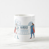 Nurse Appreciation Art  Mug Design Koffiemok (Center)