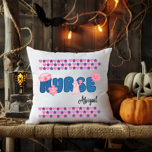 Nurse Appreciation Gift voor Halloween Kussen