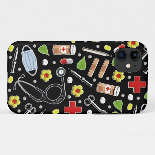 Nurse Art Case-Mate iPhone Case (Achterkant (horizontaal))
