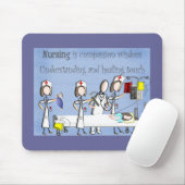 Nurse Art Gifts Muismat (Met muis)